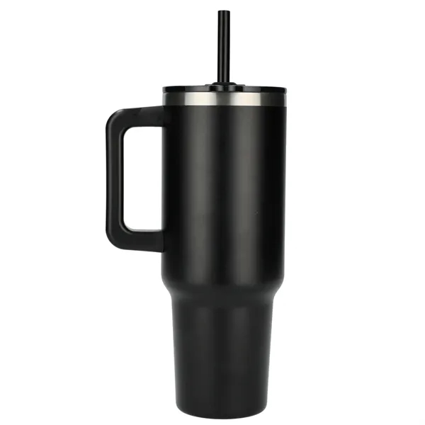 Pinnacle Recycled Travel Tumbler with Straw 40oz - Pinnacle Recycled Travel Tumbler with Straw 40oz - Image 51 of 54