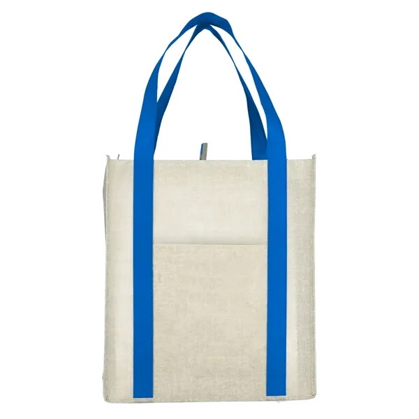 Neptune Recycled Non-Woven Grocery Tote - Neptune Recycled Non-Woven Grocery Tote - Image 5 of 5