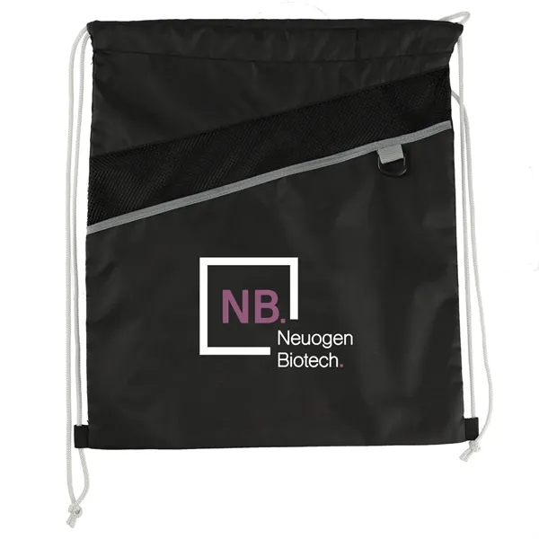 Combo Recycled Drawstring Bag - Combo Recycled Drawstring Bag - Image 0 of 3