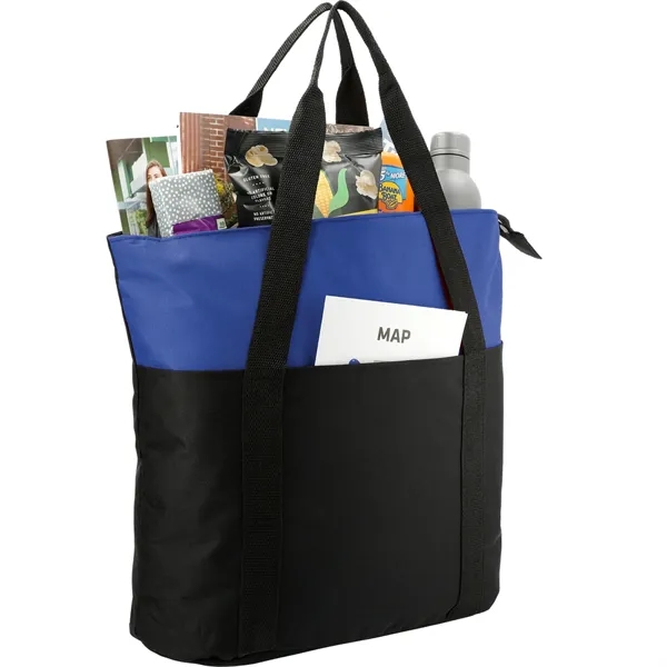 Heavy Duty Zippered Convention Tote - Heavy Duty Zippered Convention Tote - Image 10 of 11