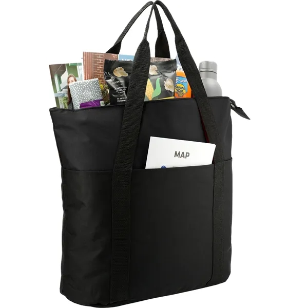 Heavy Duty Zippered Convention Tote - Heavy Duty Zippered Convention Tote - Image 6 of 11