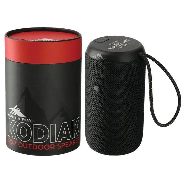 High Sierra Kodiak IPX7 Outdoor Bluetooth Speaker - High Sierra Kodiak IPX7 Outdoor Bluetooth Speaker - Image 0 of 11