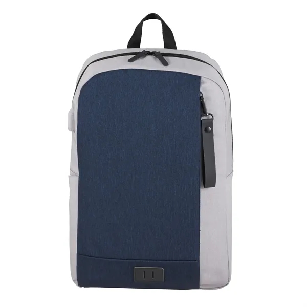 NBN Whitby Slim 15" Computer Backpack w/ USB Port - NBN Whitby Slim 15" Computer Backpack w/ USB Port - Image 11 of 17