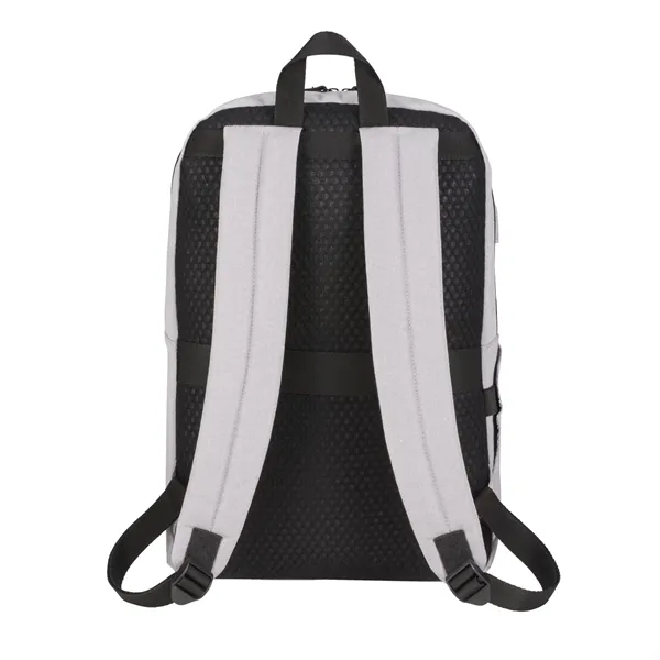 NBN Whitby Slim 15" Computer Backpack w/ USB Port - NBN Whitby Slim 15" Computer Backpack w/ USB Port - Image 12 of 17