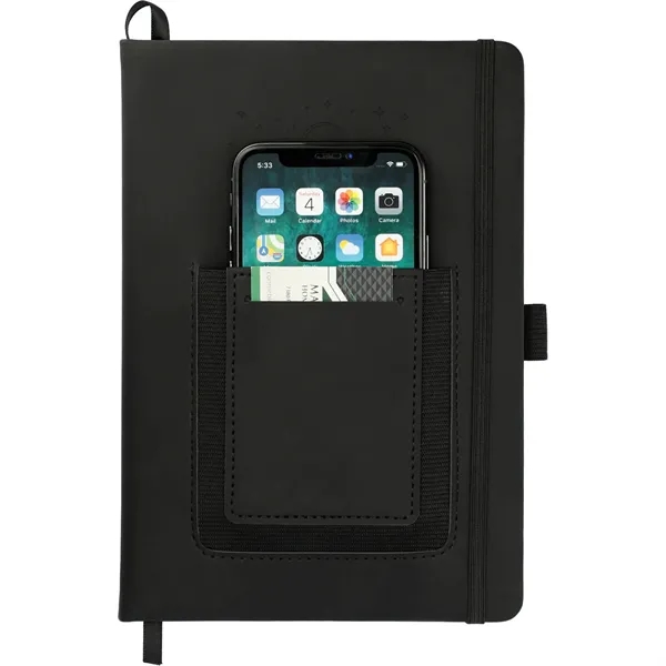 FSC® Mix 5.5x8.5 Vienna Phone Pocket Bound Journal - FSC® Mix 5.5x8.5 Vienna Phone Pocket Bound Journal - Image 1 of 16
