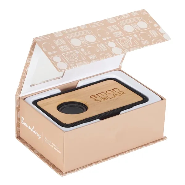 Boundary Natural Bamboo Bluetooth Speaker - Boundary Natural Bamboo Bluetooth Speaker - Image 4 of 5