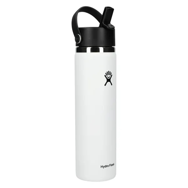 Hydro Flask® Wide Mouth w/ Flex Straw Cap 24oz - Hydro Flask® Wide Mouth w/ Flex Straw Cap 24oz - Image 11 of 43