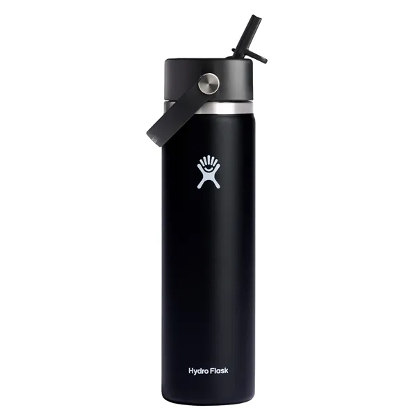 Hydro Flask® Wide Mouth w/ Flex Straw Cap 24oz - Hydro Flask® Wide Mouth w/ Flex Straw Cap 24oz - Image 37 of 43