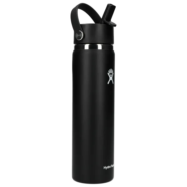 Hydro Flask® Wide Mouth w/ Flex Straw Cap 24oz - Hydro Flask® Wide Mouth w/ Flex Straw Cap 24oz - Image 40 of 43