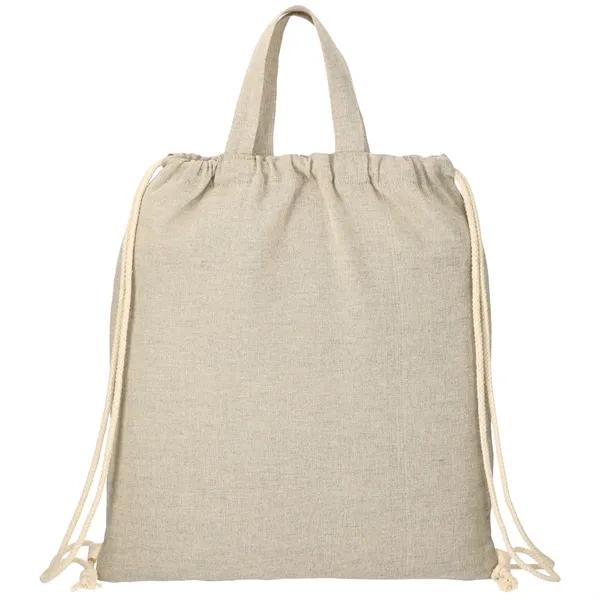 Recycled 5oz Cotton Drawstring Bag - Recycled 5oz Cotton Drawstring Bag - Image 1 of 1