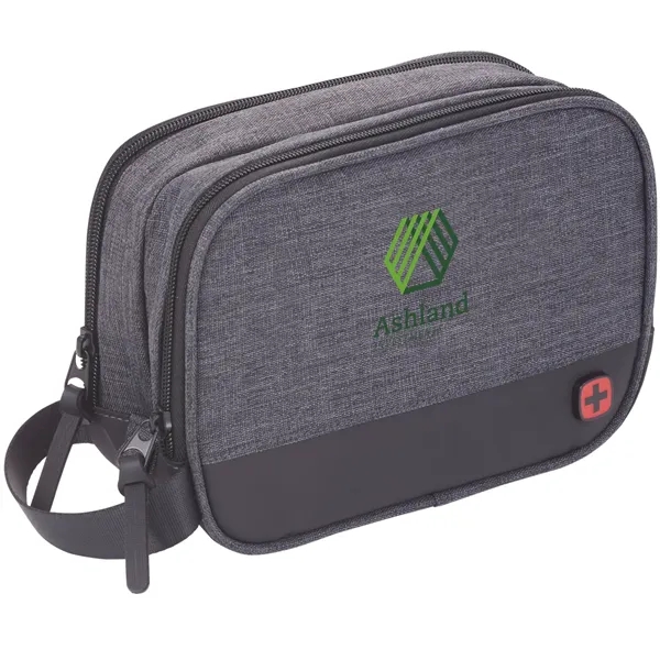 Wenger RPET Dual Compartment Dopp Kit - Wenger RPET Dual Compartment Dopp Kit - Image 4 of 8