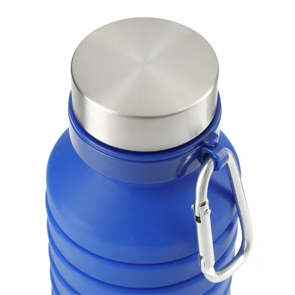 Zigoo Silicone Collapsible Bottle 18oz - Zigoo Silicone Collapsible Bottle 18oz - Image 4 of 18