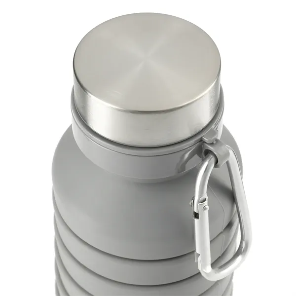 Zigoo Silicone Collapsible Bottle 18oz - Zigoo Silicone Collapsible Bottle 18oz - Image 10 of 18