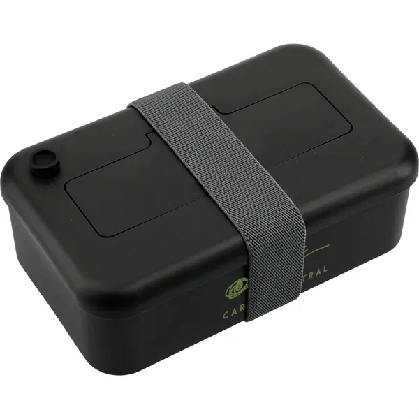 Bamboo Fiber Lunch Box with Utensils - Bamboo Fiber Lunch Box with Utensils - Image 5 of 15