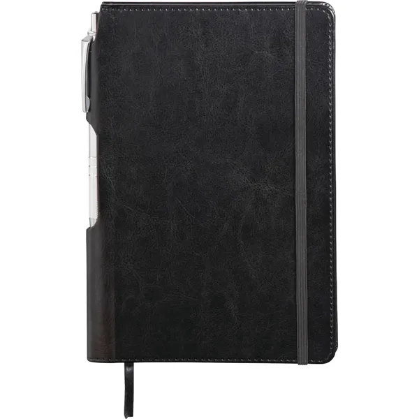 FSC® Mix 6" x 8.5" Viola Bound Notebook with Pen - FSC® Mix 6" x 8.5" Viola Bound Notebook with Pen - Image 5 of 6