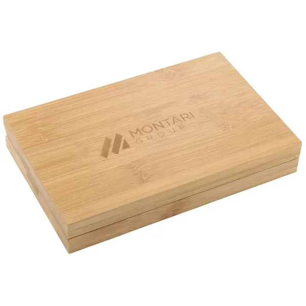 4 Piece Bamboo Wine Gift Set - 4 Piece Bamboo Wine Gift Set - Image 3 of 9