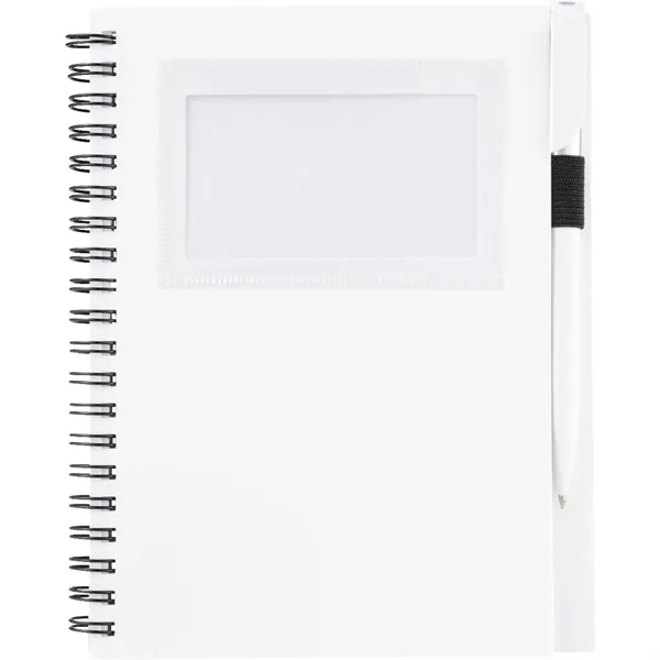 FSC® Mix 5.5" x 7" Star Spiral Notebook with Pen - FSC® Mix 5.5" x 7" Star Spiral Notebook with Pen - Image 8 of 8