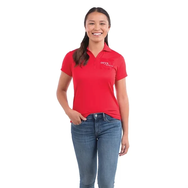Women's MORENO TEXT MICRO SS POLO - Women's MORENO TEXT MICRO SS POLO - Image 41 of 66