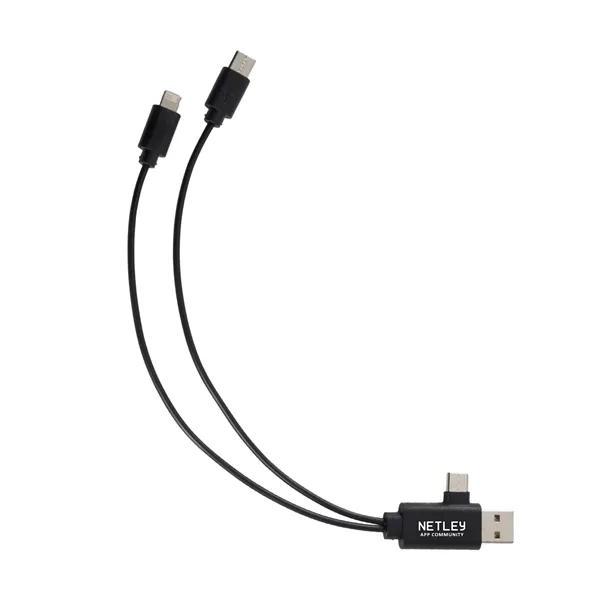 5-in-1 Recycled Charging Cable - 5-in-1 Recycled Charging Cable - Image 0 of 10