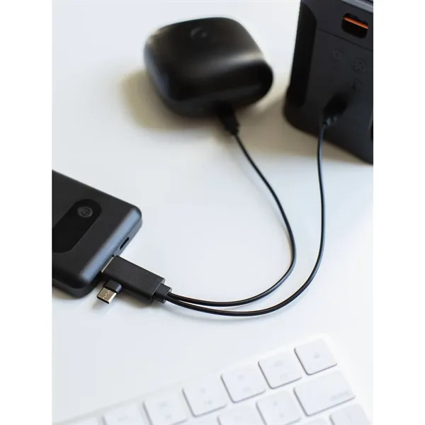 5-in-1 Recycled Charging Cable - 5-in-1 Recycled Charging Cable - Image 5 of 10