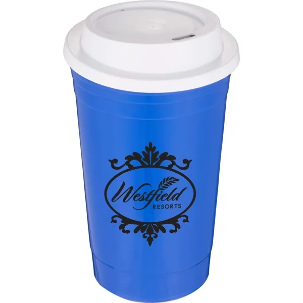 The Traveler Insulated Cup 16 oz. w/ Lid - The Traveler Insulated Cup 16 oz. w/ Lid - Image 16 of 23