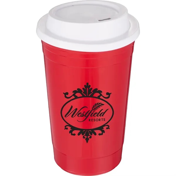 The Traveler Insulated Cup 16 oz. w/ Lid - The Traveler Insulated Cup 16 oz. w/ Lid - Image 12 of 23