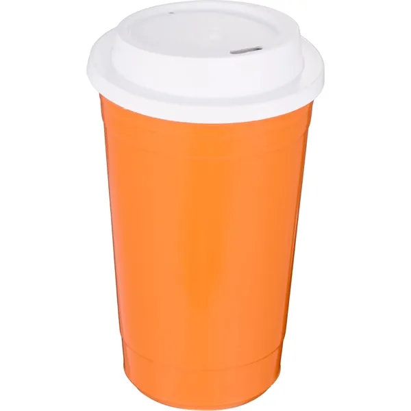 The Traveler Insulated Cup 16 oz. w/ Lid - The Traveler Insulated Cup 16 oz. w/ Lid - Image 10 of 23