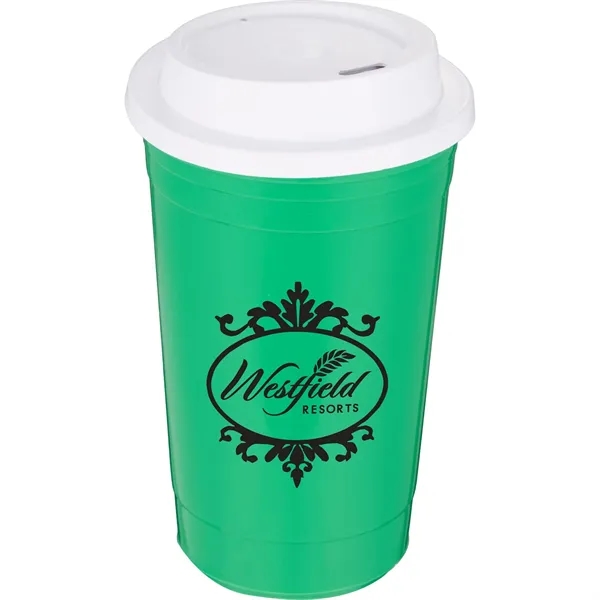 The Traveler Insulated Cup 16 oz. w/ Lid - The Traveler Insulated Cup 16 oz. w/ Lid - Image 4 of 23