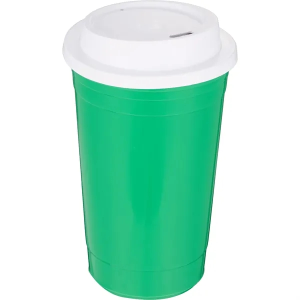 The Traveler Insulated Cup 16 oz. w/ Lid - The Traveler Insulated Cup 16 oz. w/ Lid - Image 6 of 23