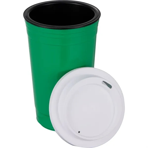The Traveler Insulated Cup 16 oz. w/ Lid - The Traveler Insulated Cup 16 oz. w/ Lid - Image 5 of 23