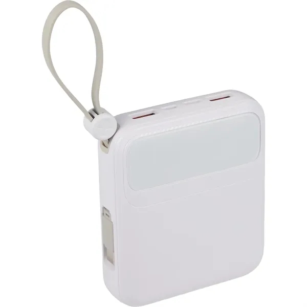 PWR Boost 10000 mAh 20W PD Power Bank w/ Cables - PWR Boost 10000 mAh 20W PD Power Bank w/ Cables - Image 5 of 5