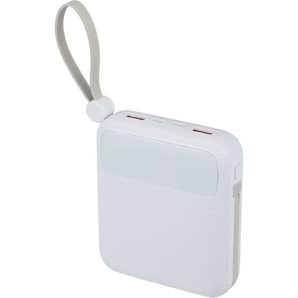 PWR Boost 10000 mAh 20W PD Power Bank w/ Cables - PWR Boost 10000 mAh 20W PD Power Bank w/ Cables - Image 3 of 5