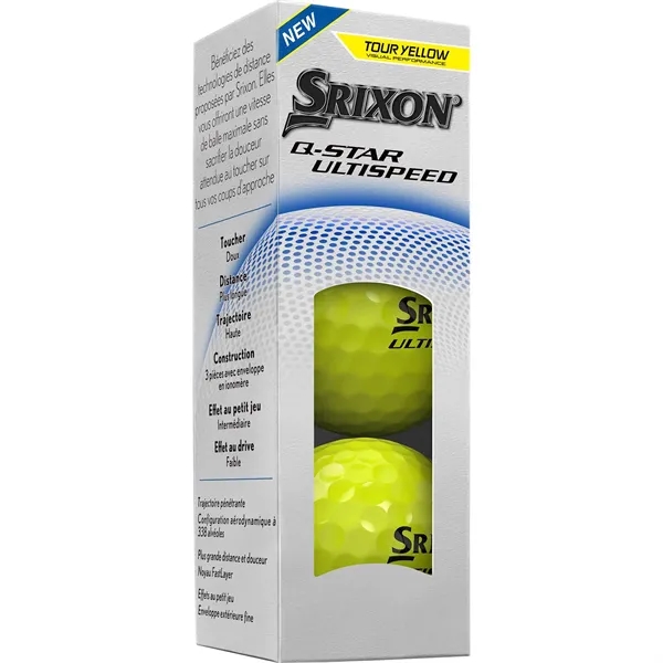 Srixon Q-STAR ULTISPEED Golf Balls - 3 Pack - Srixon Q-STAR ULTISPEED Golf Balls - 3 Pack - Image 16 of 16