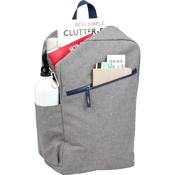 Angle Recycled 15" Laptop Backpack - Angle Recycled 15" Laptop Backpack - Image 2 of 7