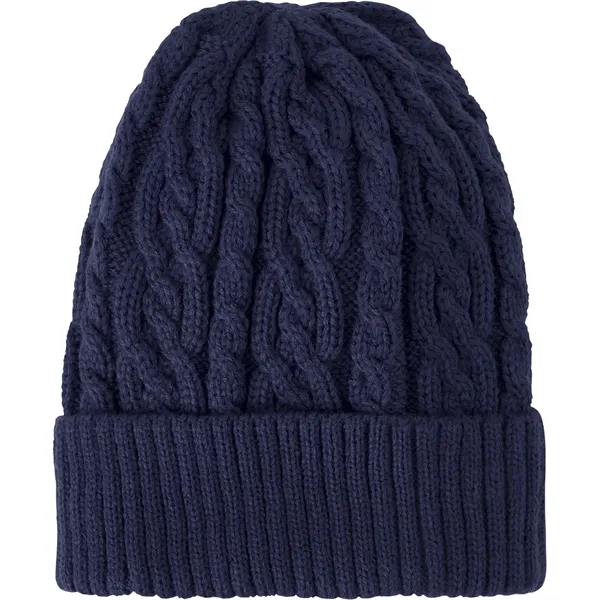 Unisex OPTIMAL Knit Cuffed Beanie - Unisex OPTIMAL Knit Cuffed Beanie - Image 5 of 6