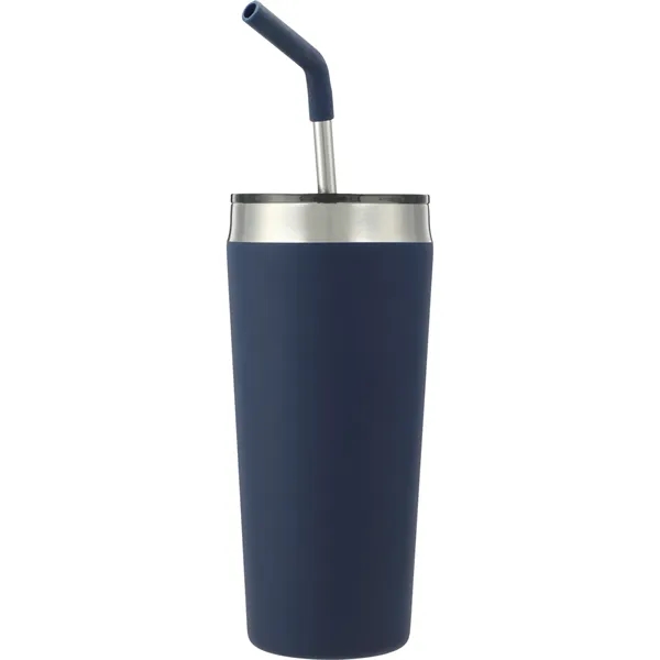 Faye 20oz Vacuum Tumbler w/ SS Straw - Faye 20oz Vacuum Tumbler w/ SS Straw - Image 7 of 14