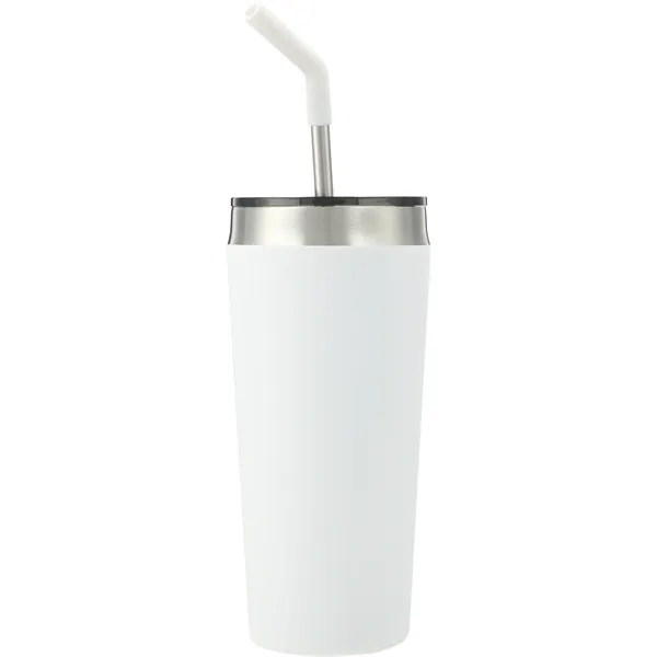 Faye 20oz Vacuum Tumbler w/ SS Straw - Faye 20oz Vacuum Tumbler w/ SS Straw - Image 11 of 14