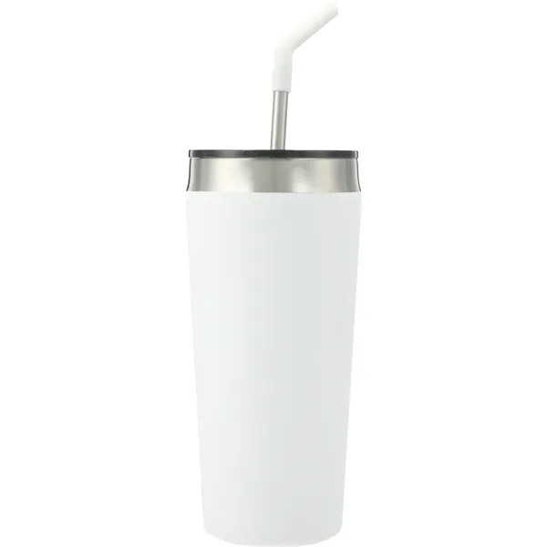Faye 20oz Vacuum Tumbler w/ SS Straw - Faye 20oz Vacuum Tumbler w/ SS Straw - Image 12 of 14