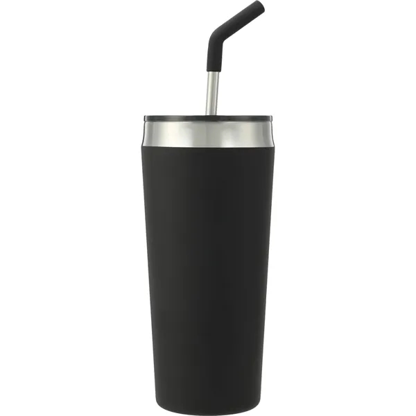 Faye 20oz Vacuum Tumbler w/ SS Straw - Faye 20oz Vacuum Tumbler w/ SS Straw - Image 3 of 14