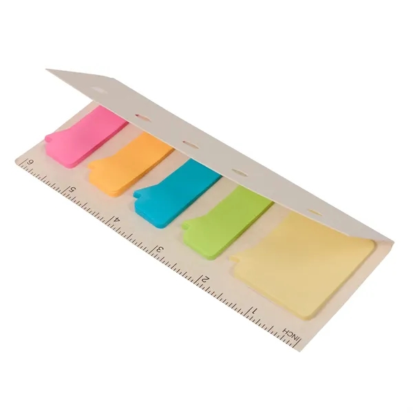 Recycled Milk Carton Sticky Notes & Ruler Pad - Recycled Milk Carton Sticky Notes & Ruler Pad - Image 3 of 6