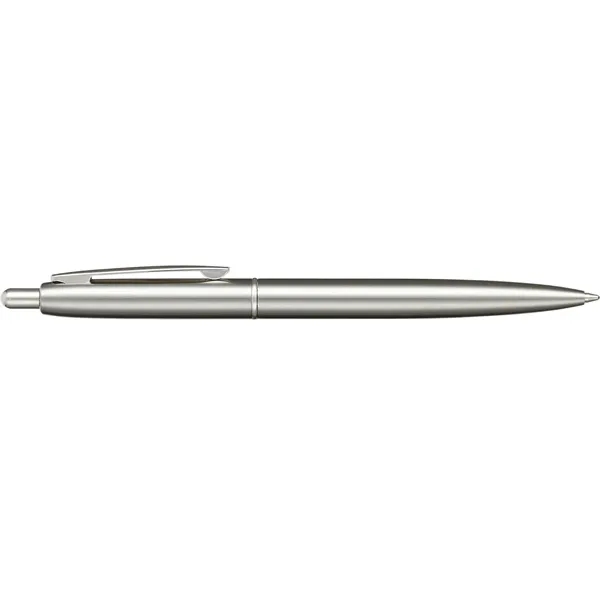 Recycled Stainless Steel Ballpoint Pen - Recycled Stainless Steel Ballpoint Pen - Image 5 of 8