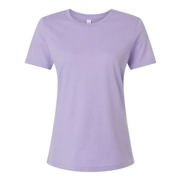 BELLA + CANVAS Women's Relaxed Fit Heather CVC Tee - BELLA + CANVAS Women's Relaxed Fit Heather CVC Tee - Image 20 of 71