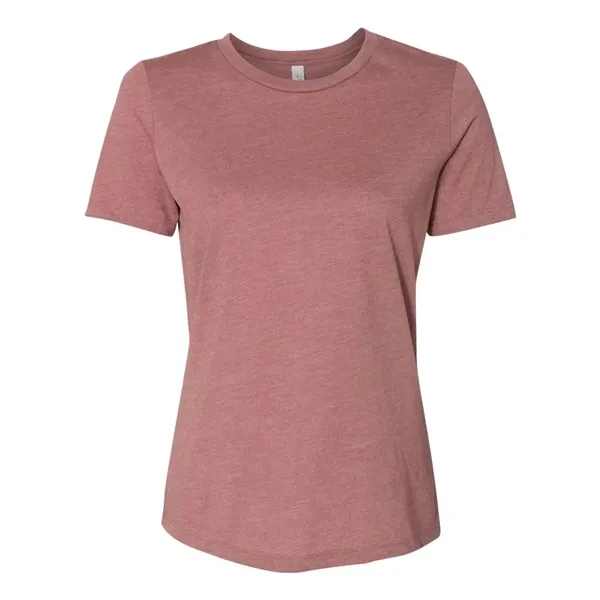 BELLA + CANVAS Women's Relaxed Fit Heather CVC Tee - BELLA + CANVAS Women's Relaxed Fit Heather CVC Tee - Image 32 of 71