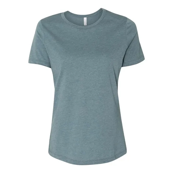 BELLA + CANVAS Women's Relaxed Fit Heather CVC Tee - BELLA + CANVAS Women's Relaxed Fit Heather CVC Tee - Image 58 of 71