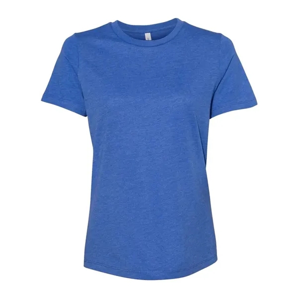BELLA + CANVAS Women's Relaxed Fit Heather CVC Tee - BELLA + CANVAS Women's Relaxed Fit Heather CVC Tee - Image 66 of 71