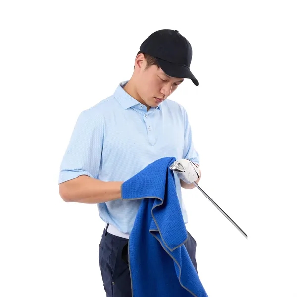 17" x 40" Recycled Slip-Over Player Towel - 17" x 40" Recycled Slip-Over Player Towel - Image 6 of 6