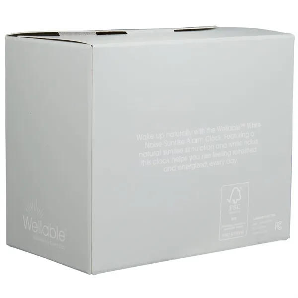 Wellable™ White Noise Sunrise Alarm Clock - Wellable™ White Noise Sunrise Alarm Clock - Image 5 of 6