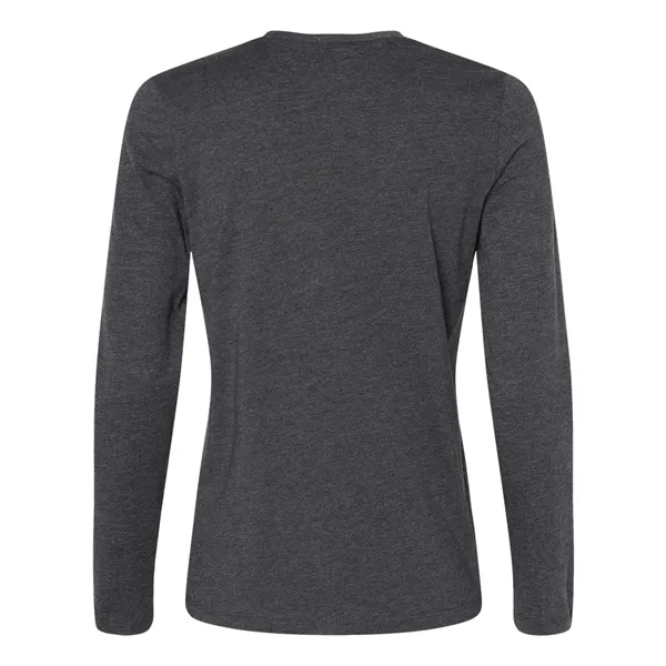 BELLA + CANVAS Women's Jersey Long Sleeve Tee - BELLA + CANVAS Women's Jersey Long Sleeve Tee - Image 8 of 29