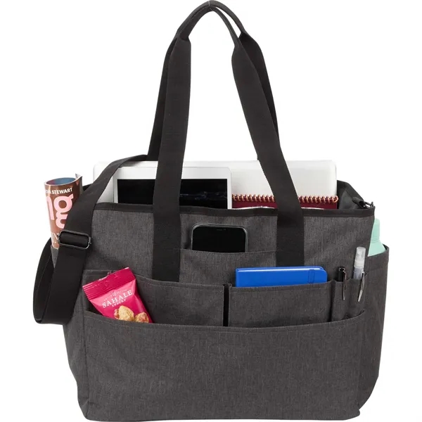 Multi-Pocket Laptop Tote - Multi-Pocket Laptop Tote - Image 1 of 7