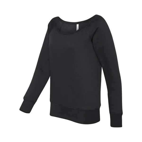 BELLA + CANVAS Women's Sponge Fleece Wide Neck Sweatshirt - BELLA + CANVAS Women's Sponge Fleece Wide Neck Sweatshirt - Image 2 of 30